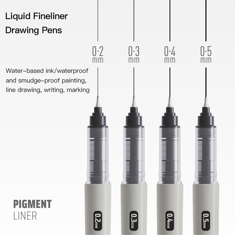 LANGUO 0.2/0.3/0.4/0.5 mm Micr - Copic Marker Sketch 评论和价格