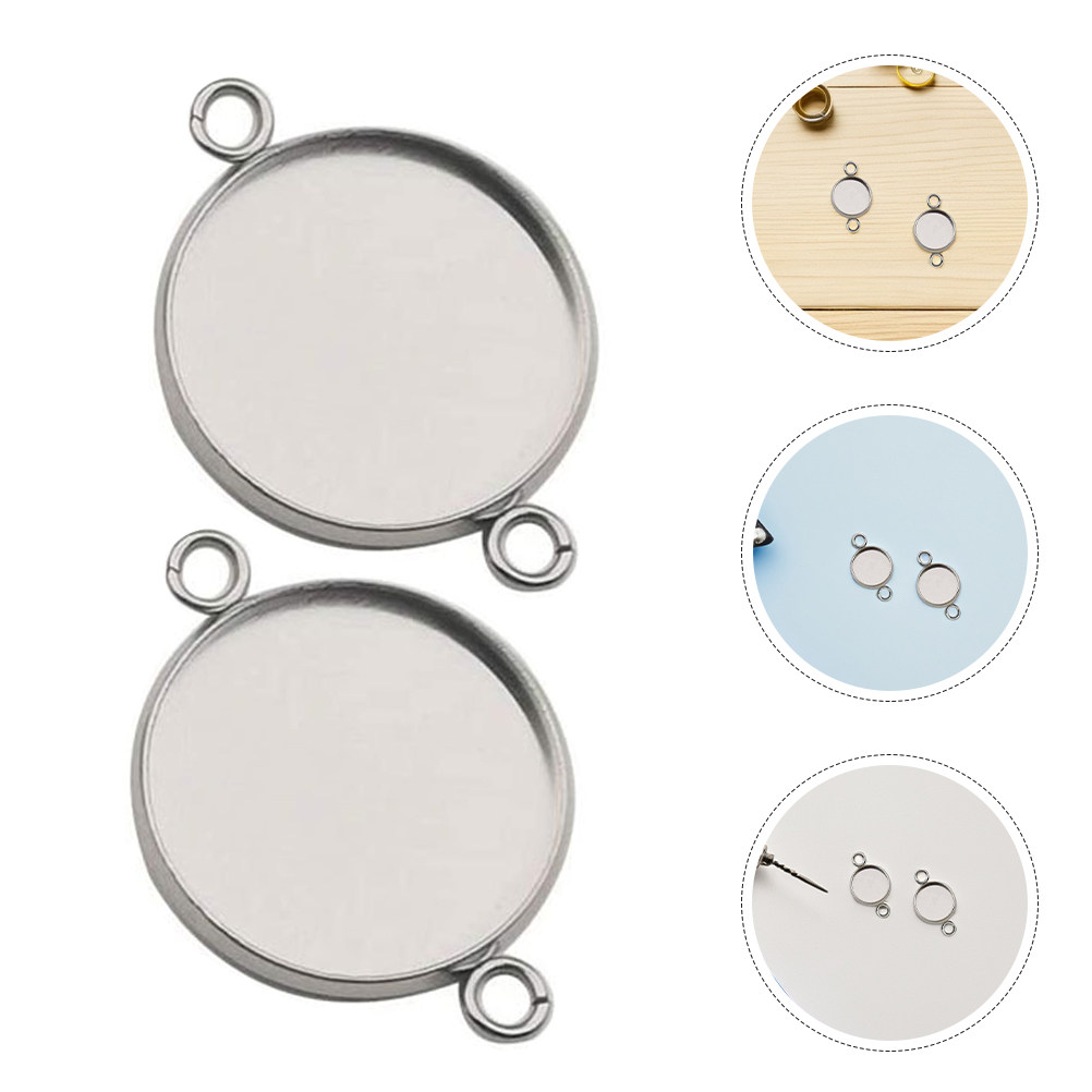 20 Pcs Bracelet Cabochon Conne - Bezels Set Pendant 评论和价格
