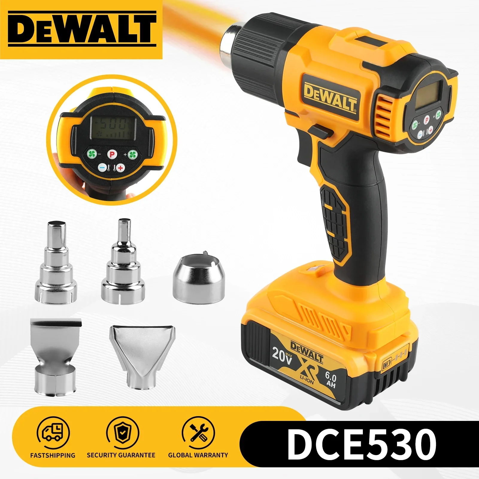 DeWALT DCE530 20V Cordless Hea - Heat Gun Small 评论和价格