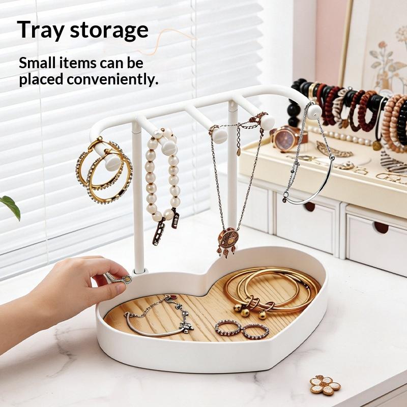 Jewelry Organizer Display Stan - Wood Ring Blank 评论和价格