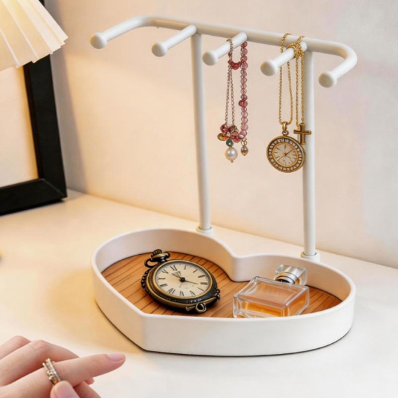 Jewelry Organizer Display Stan - Wood Ring Blank 评论和价格