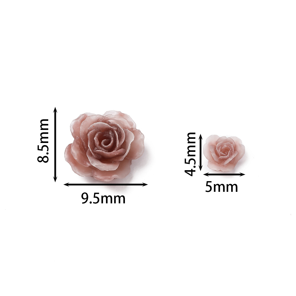 20/50pcs No Hole Resin Flower  - Resin Craft Ideas 评论和价格